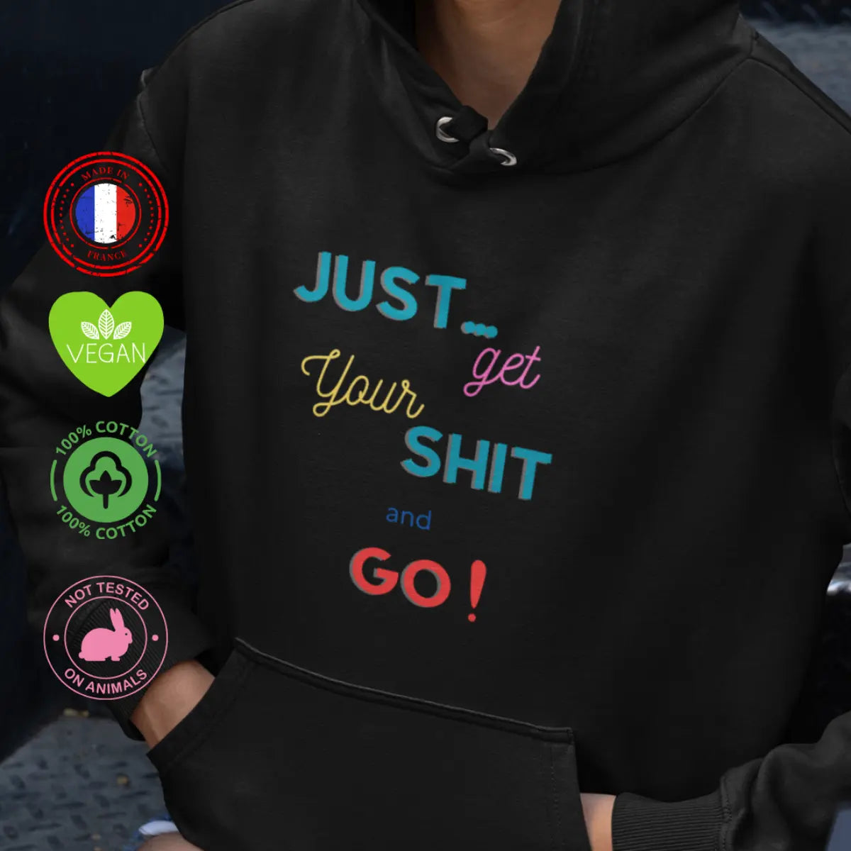 sweat shirt contre le harcèlement en ligne