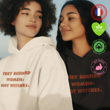 sweat shirt féministe les sorcières 
