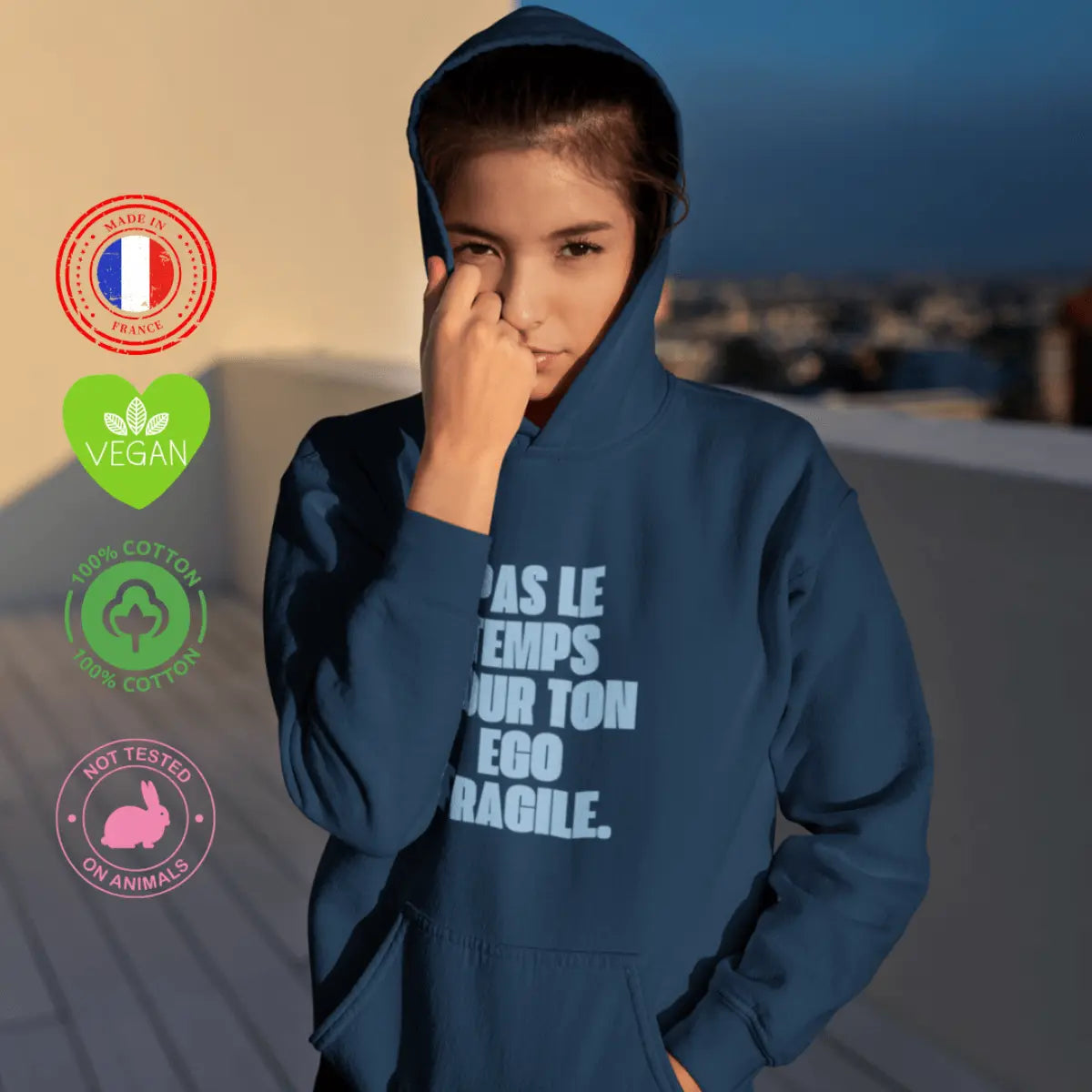 hoodie femme charge mentale 