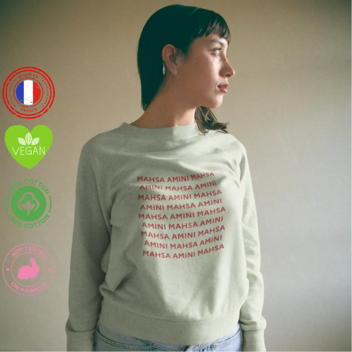 sweat shirt femme féministe