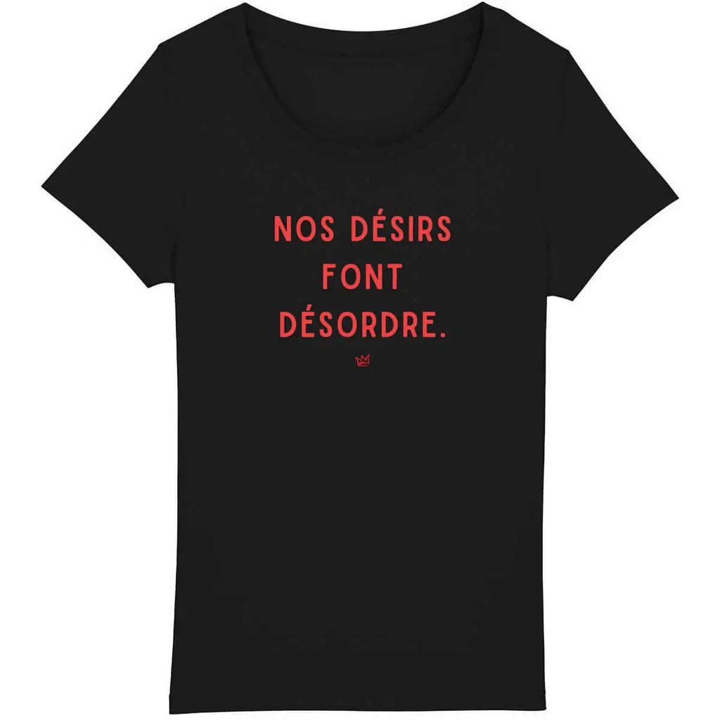 t shirt nos désirs font désordre manifestation féministe 8 mars