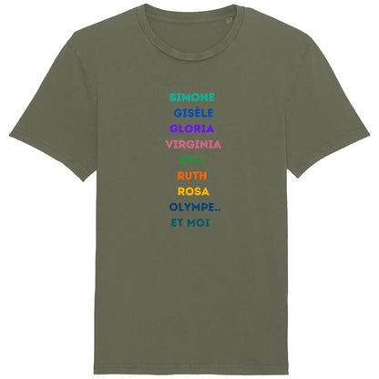 t shirt nos icônes