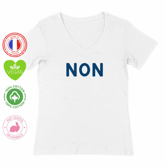 tee shirt femme non c'est non