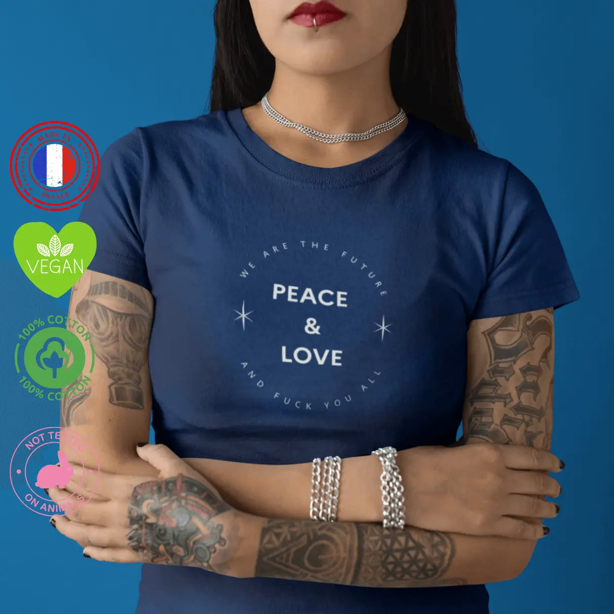 t shirt les femmes pour la paix
