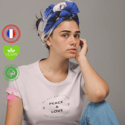 t shirt we are the future peace now