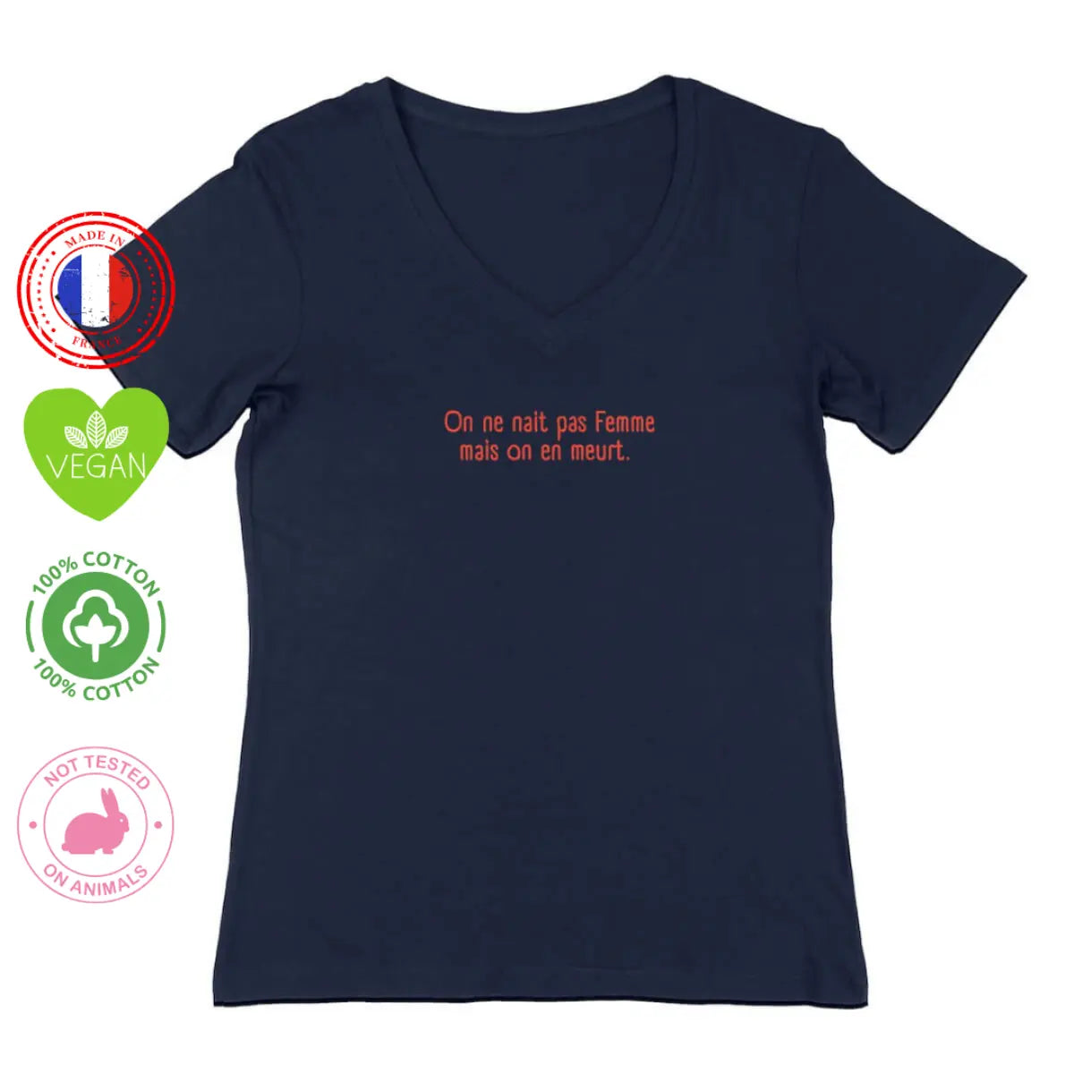 t shirt femme simone de beauvoir on ne nait pas femme