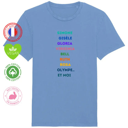 tee shirt féministes célèbres merci simone