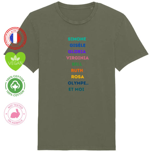 féministes célèbres tee shirt marque féministe we are the future