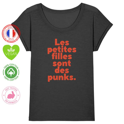 t shirt femme les petites filles sont des punks judith godrèche