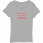 t shirt féministe le consentement c'est la base