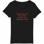t shirt collages féministes message puissant