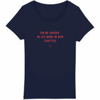 t shirt féministe on ne rasera pas les murs