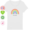 t shirt unisexe lgb love wins