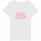 T shirt féministe marque féministe française et écoresponsable