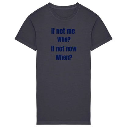 robe t-shirt féministe if not now when?