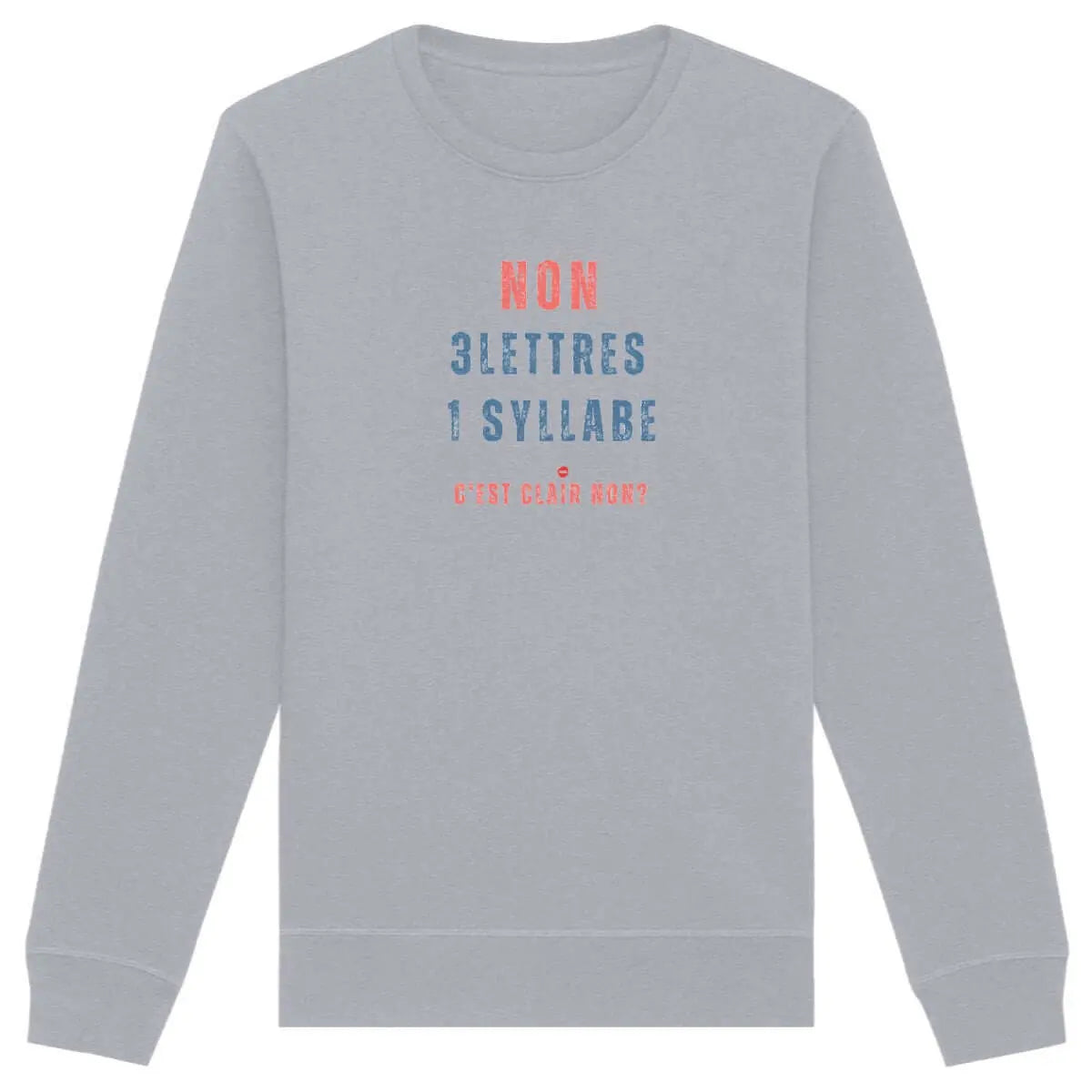 sweat shirt féministe NON