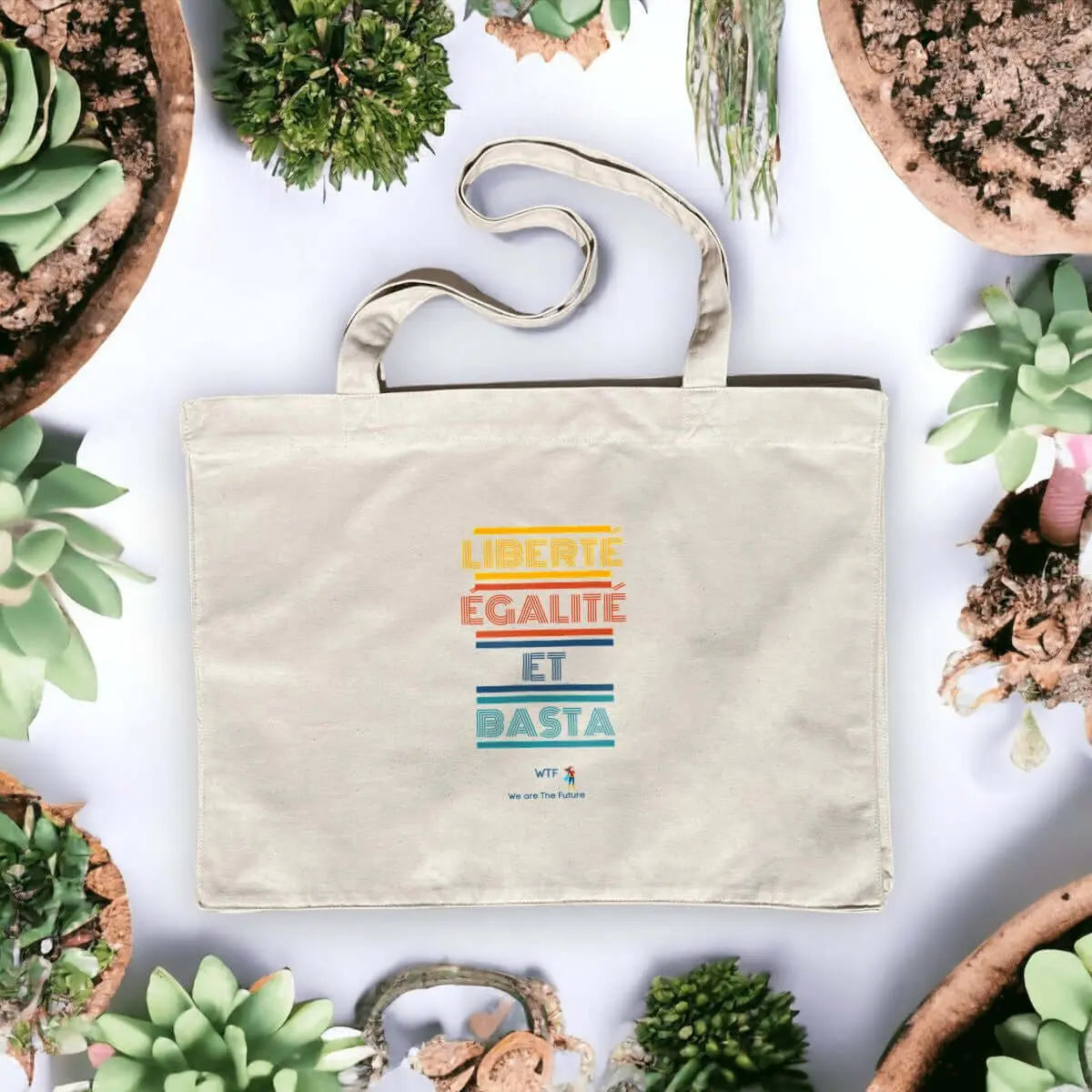 shopping bag féministe liberté égalité et basta