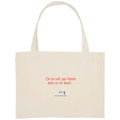 Shopping bag féministe On ne nait pas femme
