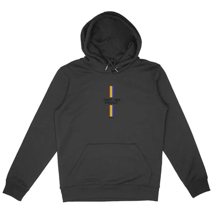 Sweat shirt Unisexe lgbtq I can't think straight noir