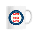 Mug féministe Non c'est Non