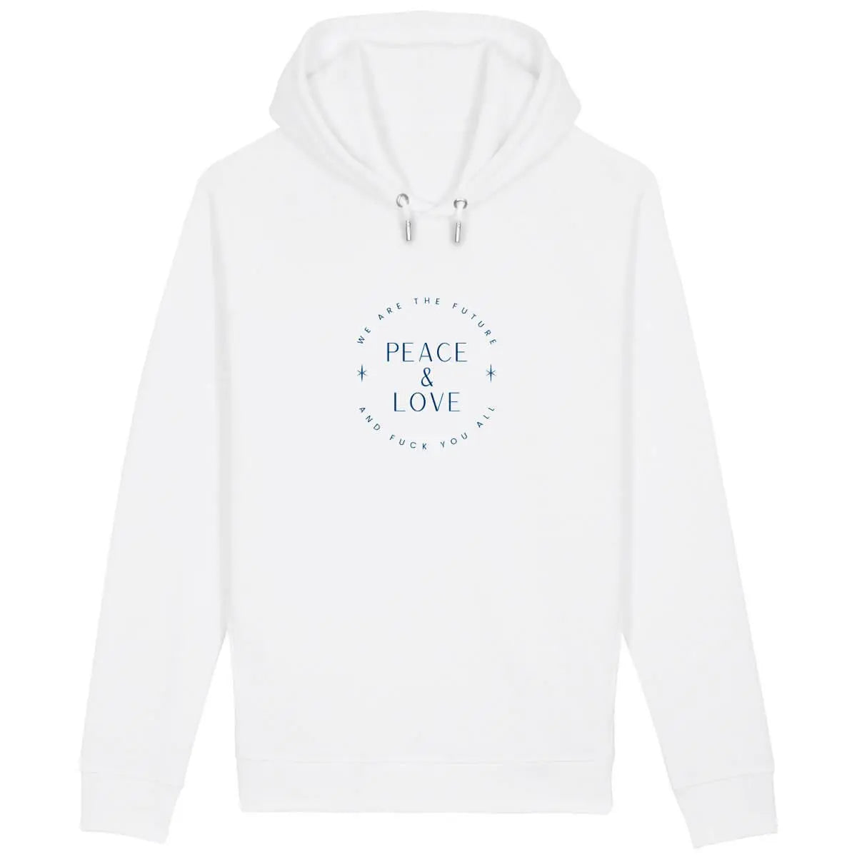 Peace & Love sweat shirt à capuche 