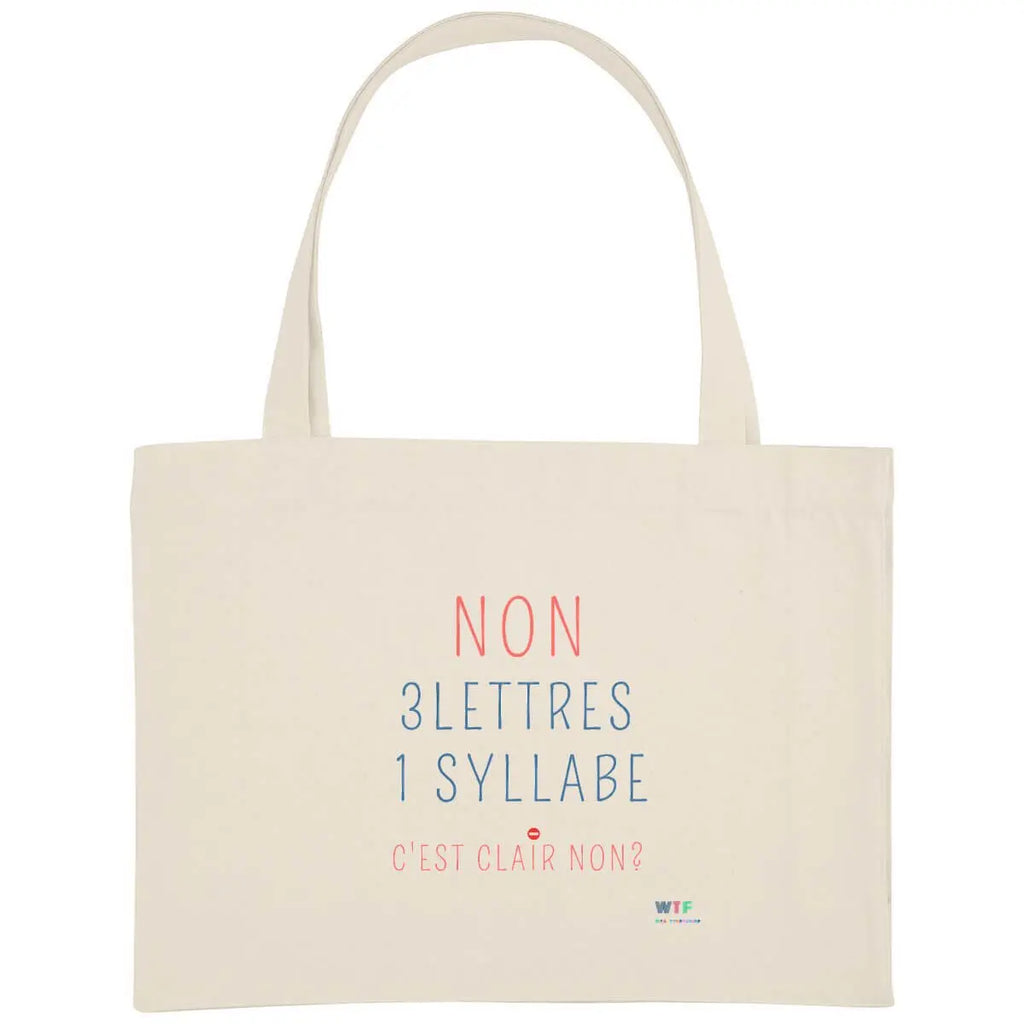 shopping bag féministe Non