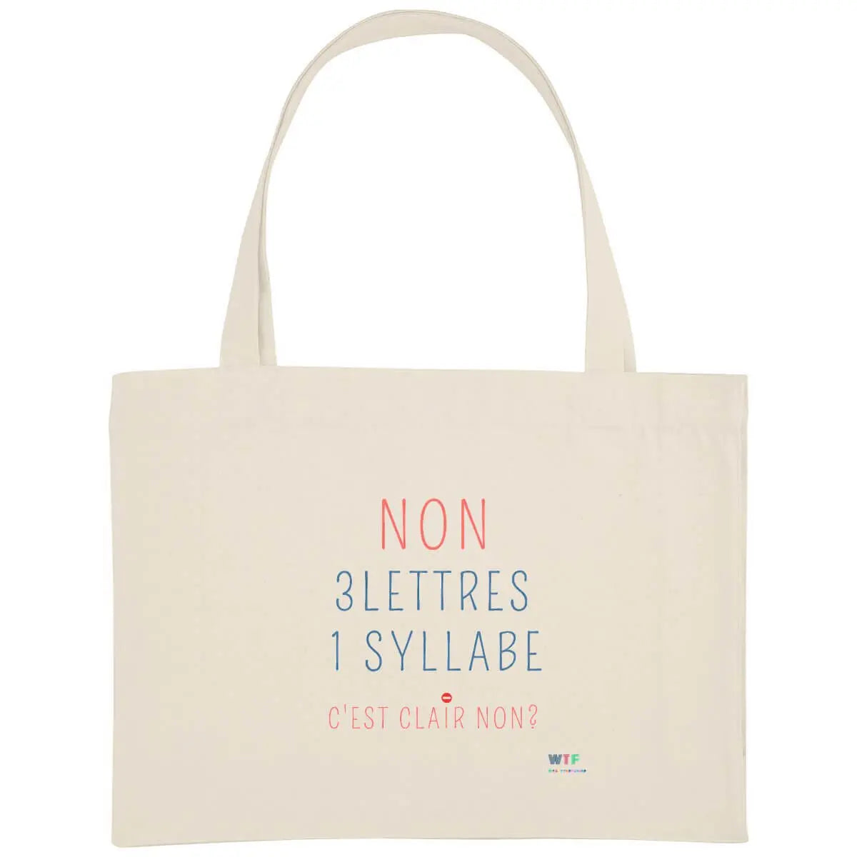 shopping bag féministe Non