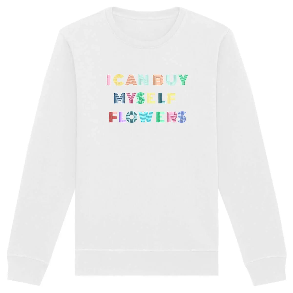 Sweat shirt féministe flowers Miley Cyrus Self love
