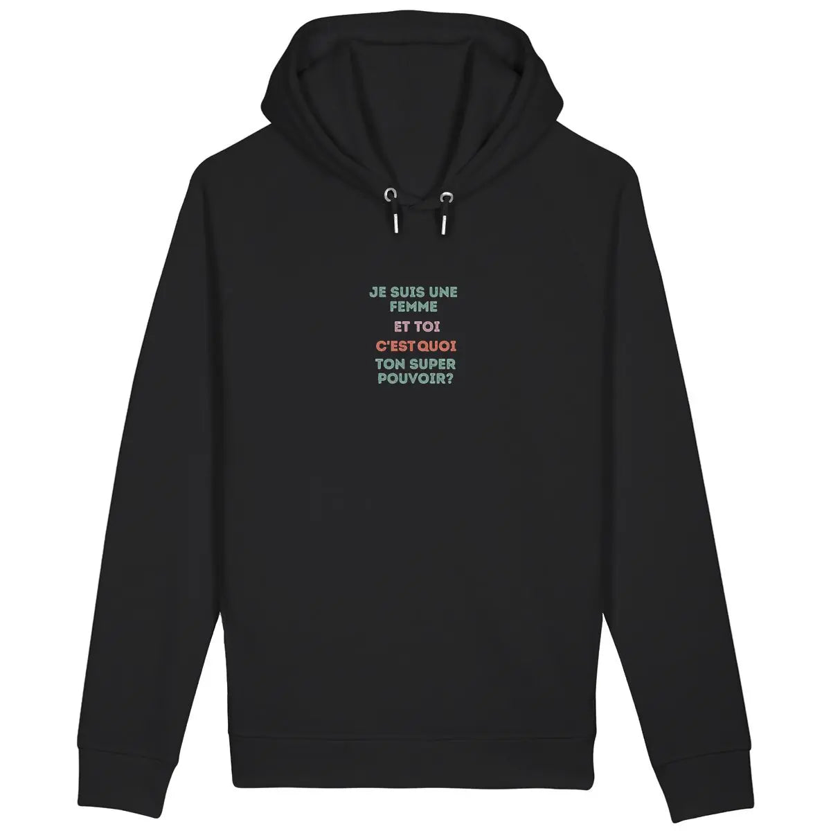 Sweat shirt féministe super pouvoirs