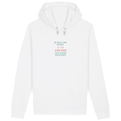 Sweat shirt féministe super pouvoirs femme