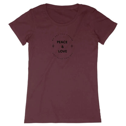 T shirt Peace & love and fuck you all